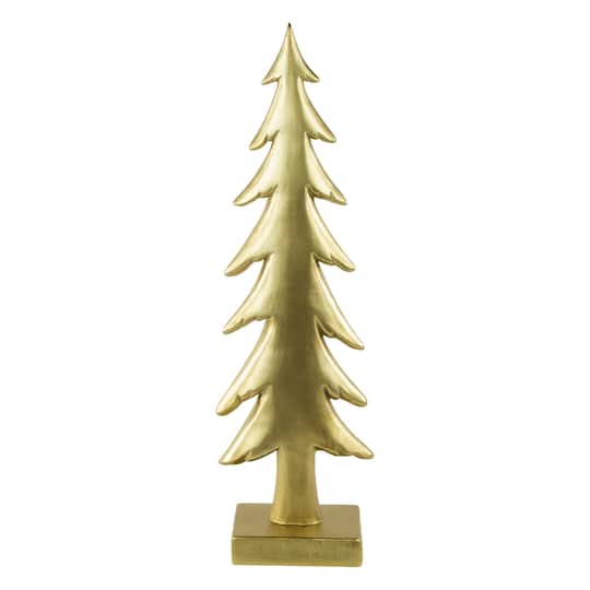 16" Gold Christmas Tree Tabletop Décor By Northlight | Michaels®